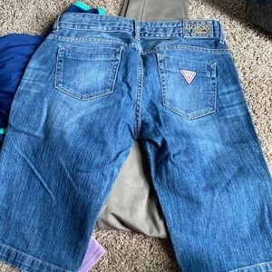 Like new vintage guess Capri shorts